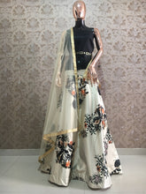 Load image into Gallery viewer, Bridal Maroon Pure Silk Heavy Glitter + Sequence Work With Engaging Lahengha Choli