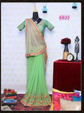 Load image into Gallery viewer, Indian Wedding Ethnic Designer Rich Pallu Banarasi Silk Jaquard Saree With Running Blouse
