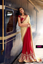 Load image into Gallery viewer, Indian Wedding Ethnic Designer Rich Pallu Banarasi Silk Jaquard Saree With Running Blouse