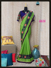 Load image into Gallery viewer, Indian Wedding Ethnic Designer Rich Pallu Banarasi Silk Jaquard Saree With Running Blouse