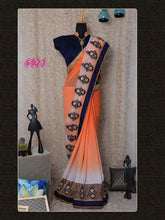 Load image into Gallery viewer, Indian Wedding Ethnic Designer Rich Pallu Banarasi Silk Jaquard Saree With Running Blouse