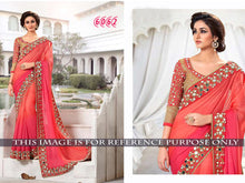 Load image into Gallery viewer, Indian Wedding Ethnic Designer Rich Pallu Banarasi Silk Jaquard Saree With Running Blouse