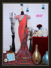 Load image into Gallery viewer, Indian Wedding Ethnic Designer Rich Pallu Banarasi Silk Jaquard Saree With Running Blouse