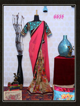 Load image into Gallery viewer, Indian Wedding Ethnic Designer Rich Pallu Banarasi Silk Jaquard Saree With Running Blouse